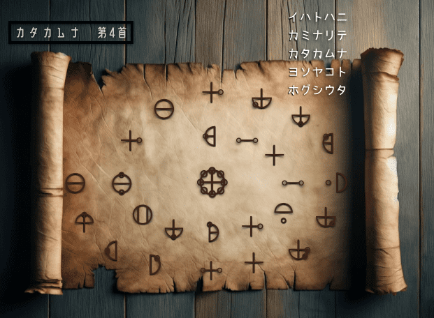 『カタカムナ』 全80首の意味−第４句の解説